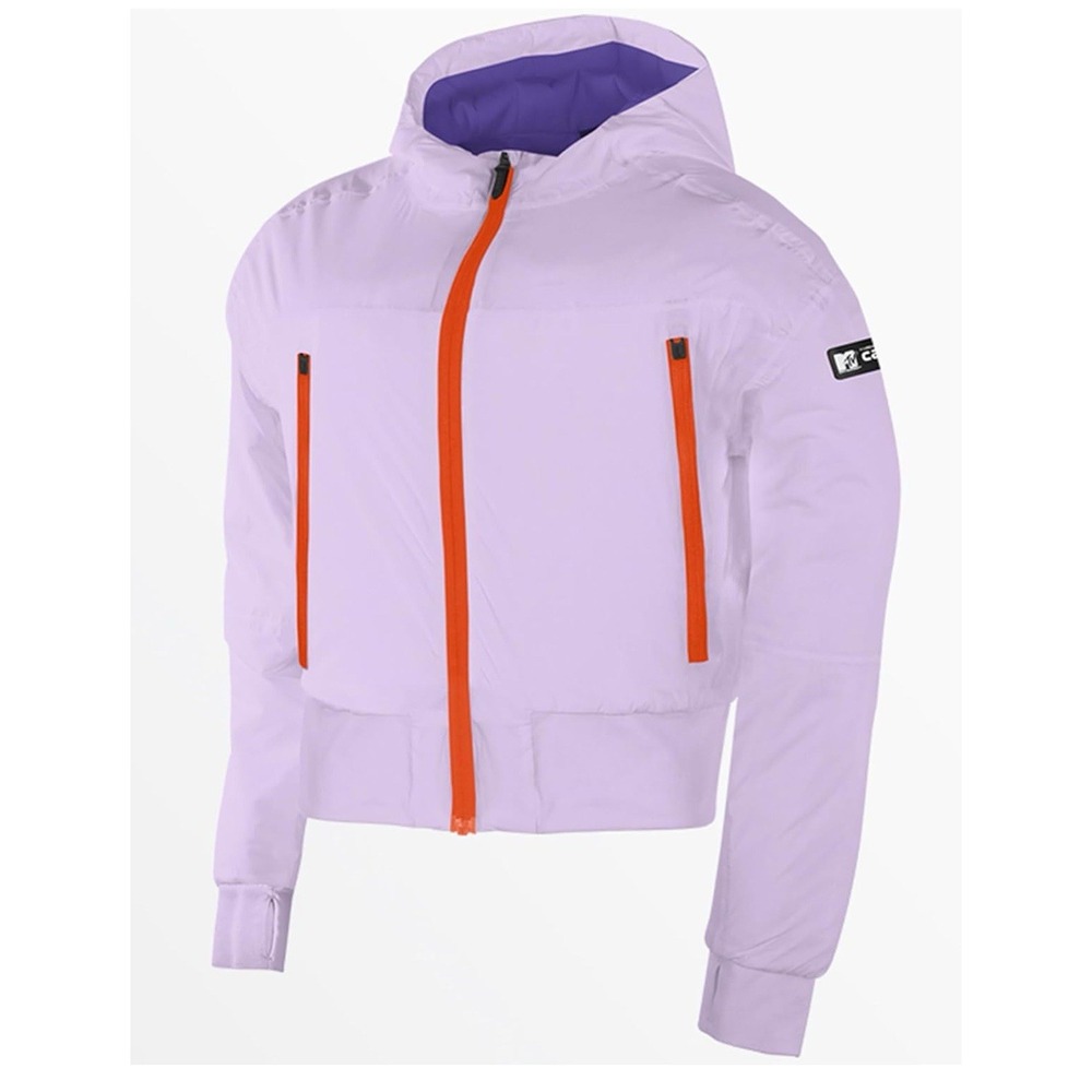 MTV Capelli Sport Women's Small Track Jacket Zip Lavender Purple‎ Hooded